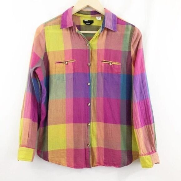 BDG Classic Fit Button Down Blouse - Picture 1 of 6